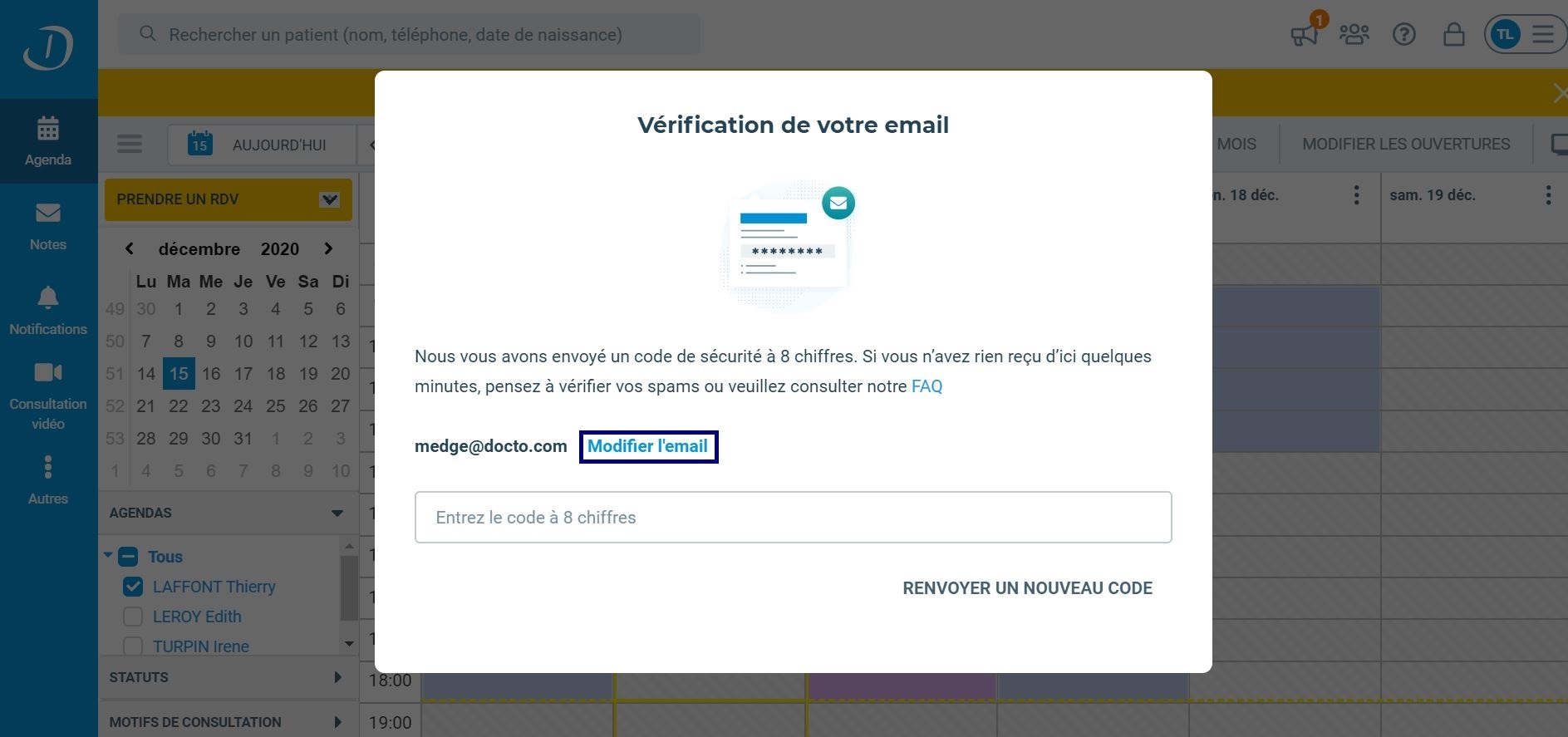 Vérifier et modifier une adresse email Rubrique d aide